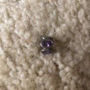Authentic Purple Oval Lights Charm